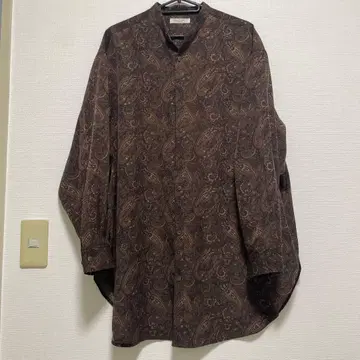 FREAK'S STORE Since1998 페이즐리 무늬 긴팔 셔츠