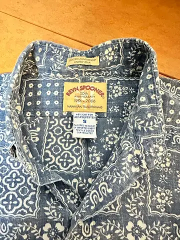 Reyn Spooner 50주년 올 패턴 셔츠