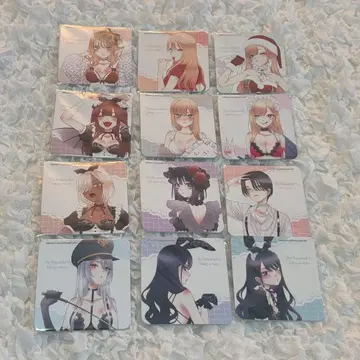 그 비스크 돌은 사랑을 한다 비스크돌 반점 코스터 12종