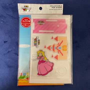 USJ 피치 아크릴 펜 스탠드