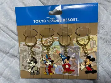 도쿄 디즈니 리조트 미키마우스 키링 5개 세트