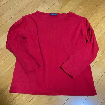 SAINT JAMES 레드 긴팔 T셔츠