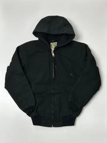 GOLDEN ARMOR 블랙 액티브 자켓 후드티