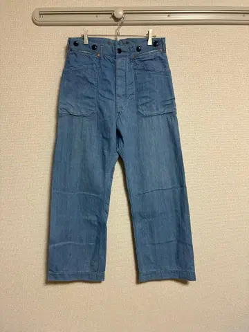 NICENESS brooks 10.8oz 데님 세일러 트라우저