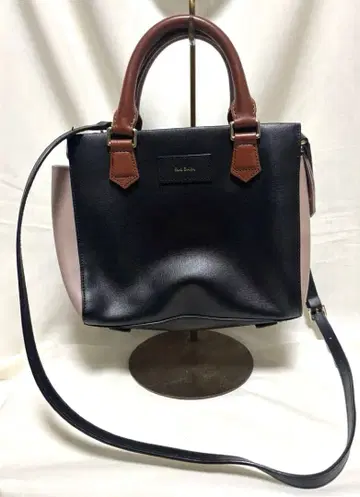 폴스미스 숄더백 2way 블랙 핑크