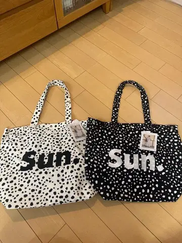 새상품 helm 시마무라 taiyou 콜라보 토트백 2개 세트