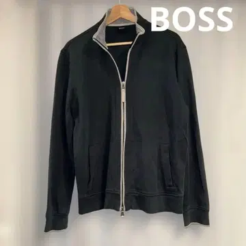 새상품급 BOSS 휴고보스 블랙 집업 맨투맨