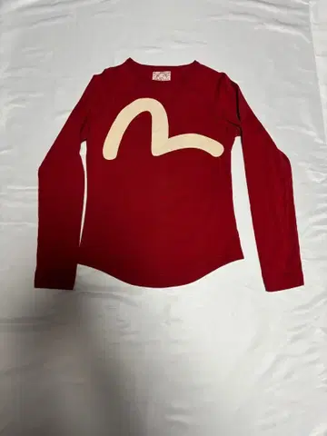 에비수 에비수 EVISU 롱T 화이트 갈매기