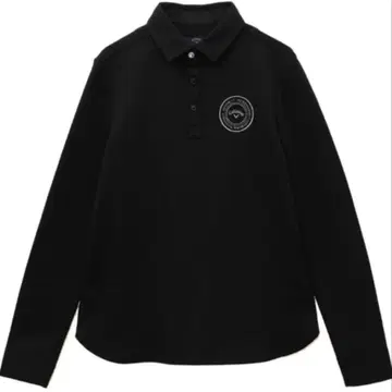 Callaway 블랙 피케 셔츠 여성용