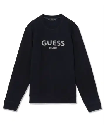 GUESS 박스 Cn 맨투맨 트레이닝복