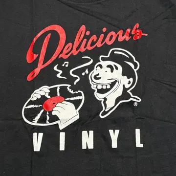 10s Delicious VINYL 티셔츠 M 딜리셔스 바이닐
