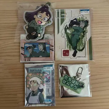 닌타마 란타로 타치바나 센조 아크릴 스탠드 캔뱃지 네임 컬렉션 세트