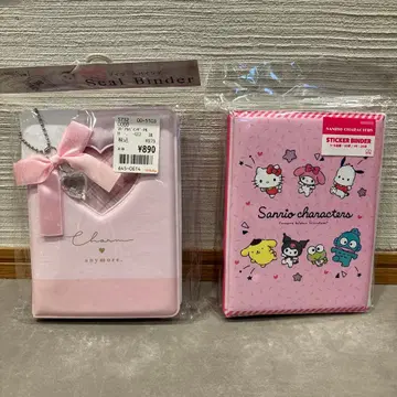 산리오 캐릭터 쿠리아 씰 바인더