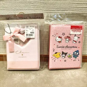산리오 캐릭터 쿠리아 씰 바인더