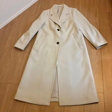 코지 멜톤 테일러드 코트 기장 표시 사이즈 108.0~115.0cm S