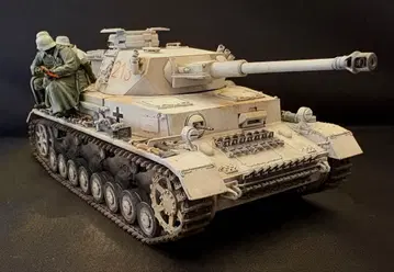 1/35 독일군 4호 전차 G형 w 팬처 라이더