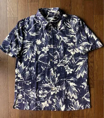 새상품급 고급 majun 마준 오키나와 카리유시 의류 하와이안 셔츠