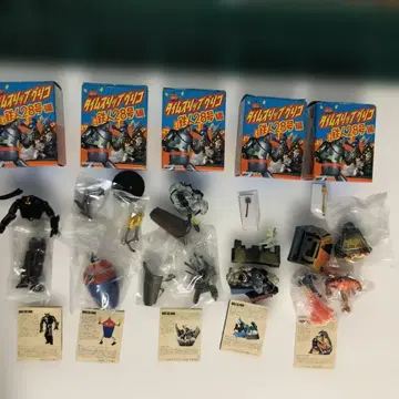 타임슬립 글리코 철인 28호편 피규어 5종 세트