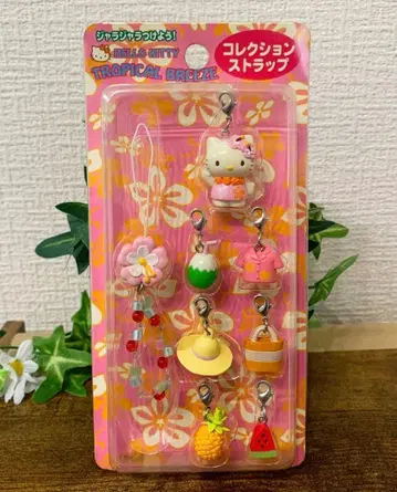 초레어 헬로키티 컬렉션 스트랩 트로피컬 후르츠 헤이세이 레트로