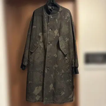 y's 카모플라쥬 코트