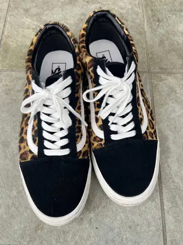 vans 반스 스니커즈 레오파드 무늬