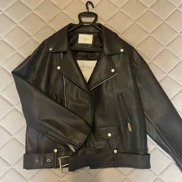 ASCLO 가죽 더블 라이더 자켓