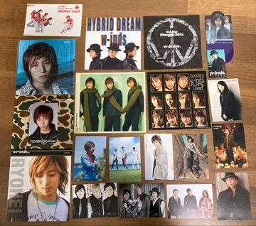 w-inds. CD 혜택 스티커 씰 카드 굿즈