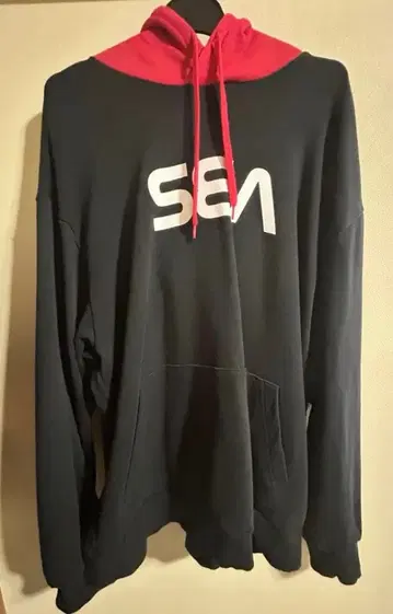 윈드앤씨 후드티 블랙 L