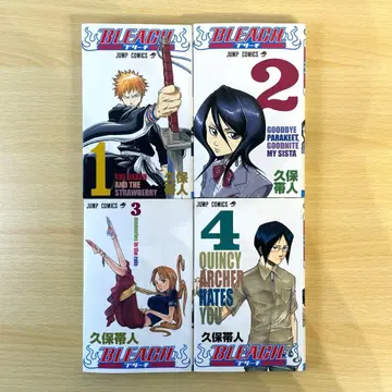 [ 소년 만화 ] 초판 Bleach 제1~4권 블리치
