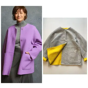 두클라쎄 38 캐시미어 혼방 울 리버 2WAY 노