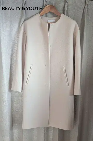 BEAUTY&YOUTH UNITED ARROWS 울 노카라 코트 S