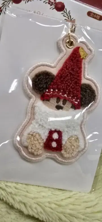 릴린린 크리스마스 2025 키체인 키링 디즈니 빨간색