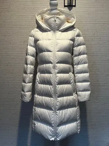 UNIQLO 후드 부착 롱 다운 자켓