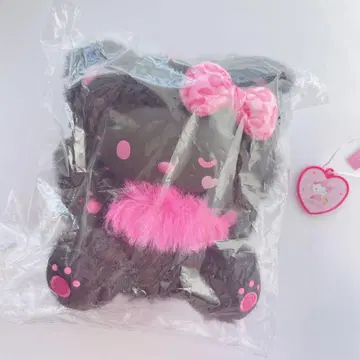 산리오 파인 페이스 캣 헬로키티 마스코트 키링