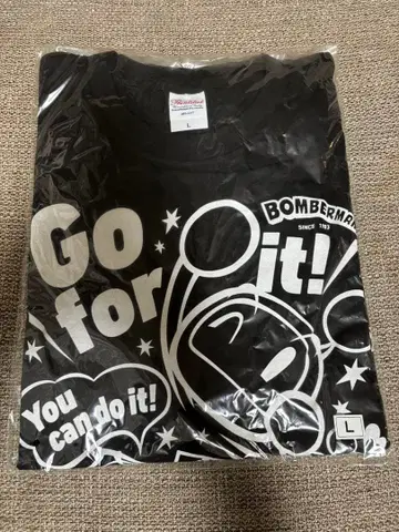 BOMBERMAN 그래픽 T셔츠 L 사이즈 블랙