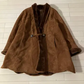 11.13 쉴링 무스탕 코트 브라운 42 빈티지 구제 의류