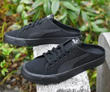 PUMA SOFTFOAM 블랙 스니커즈