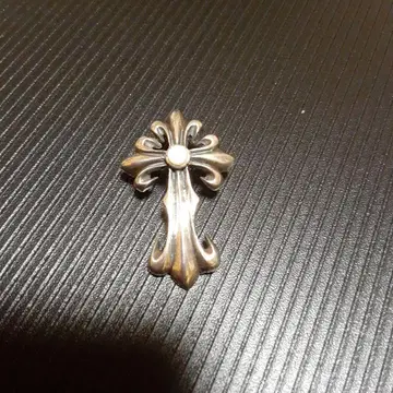 실버 925 크로스 목걸이 탑