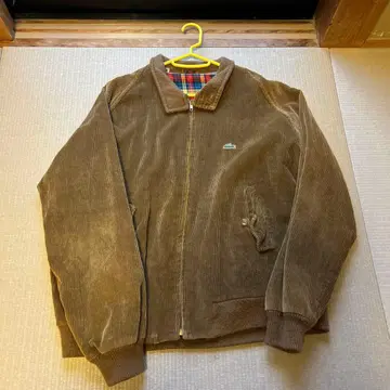 라코스테 코듀로이 브라운 자켓 XL