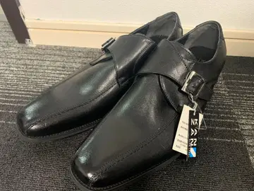 미사용 새상품 KANSAN 가죽 비즈니스 슈즈 포멀 슈즈 27cm