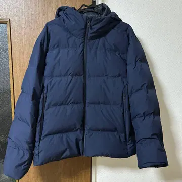 UNIQLO 심리스 다운 자켓 네이비 XXL