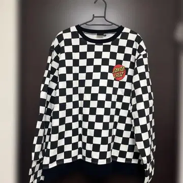SANTA CRUZ 체커 패턴 트레이닝복 L 사이즈