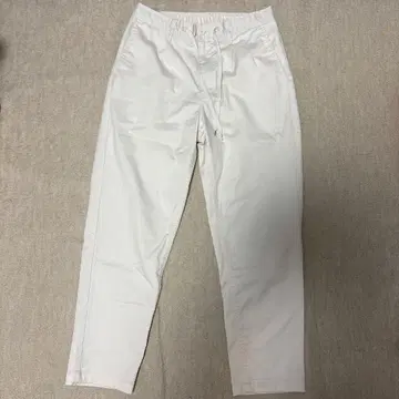 Dickies 남성용 셰프 팬츠 화이트 L 사이즈