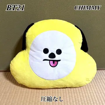 [ 새상품 ] BTS 지민 BT21 CHIMMY 치미 봉제 인형 쿠션