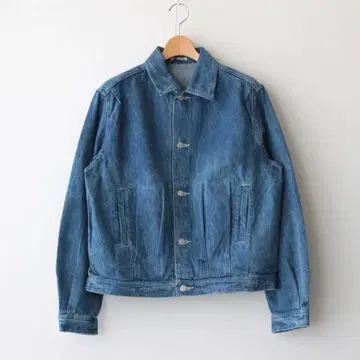 SELVEDGE FADED LIGHT DENIM BLOUSON size3
