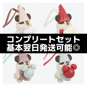 디즈니 크리스마스 2025 린린 캡슐 토이 4개 세트