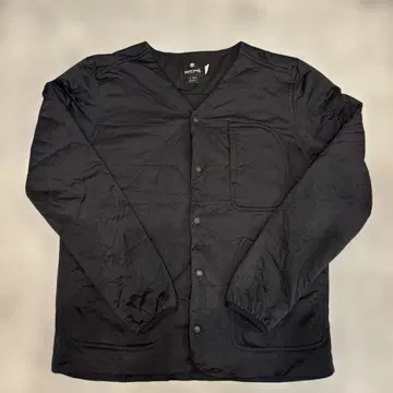 snow peak 블랙 퀼팅 자켓 S