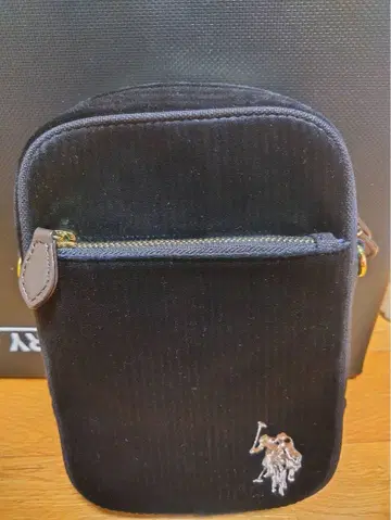 U.S. POLO ASSN. 블랙 숄더백
