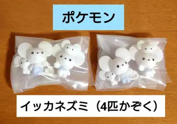 포켓몬 가샤토 콜렉트 04 이카네즈미 (4마리 가족) 2개 세트