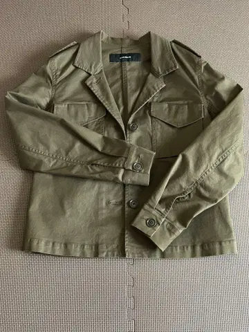 [ JOURNAL STANDARD ] 카키 버튼 자켓